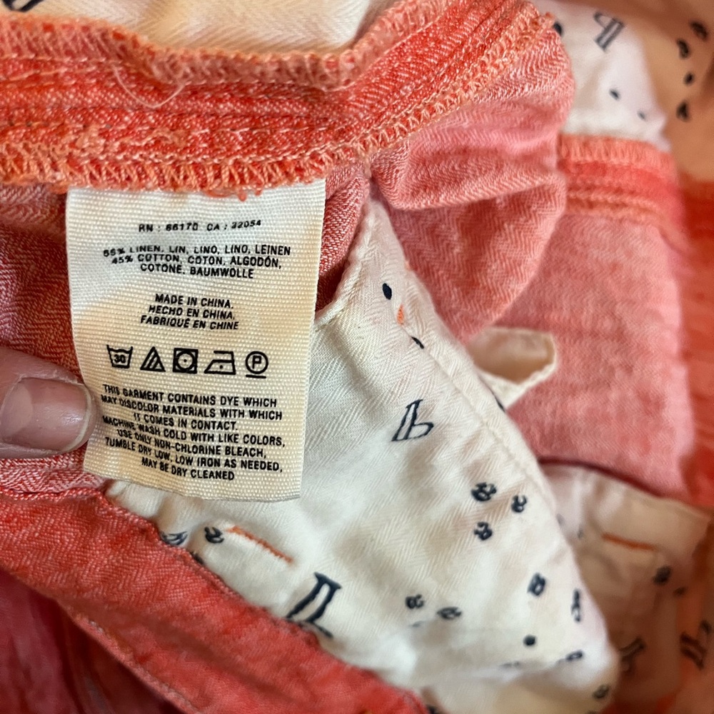 Anthropologie Pilcro linen pants - Picture 7 of 7
